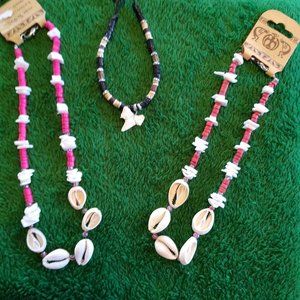 Unique brand 2 necklaces and 1 bracelet